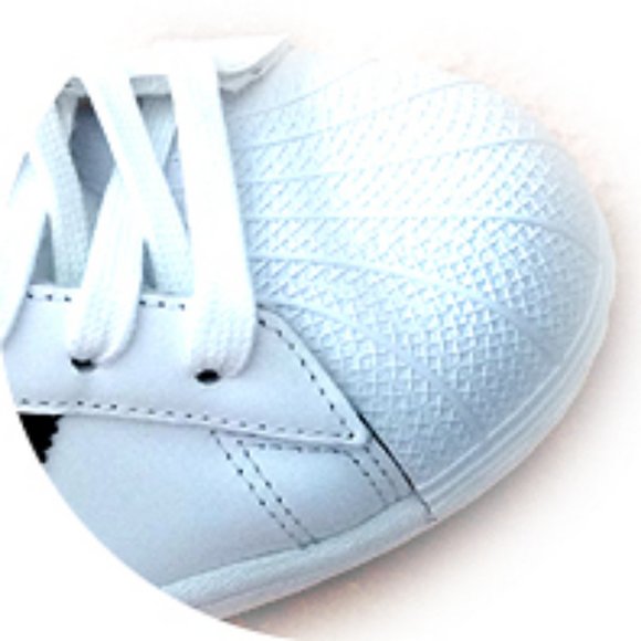 New Women's Adidas Superstar Genuine Leather Fashionable Sneakers/Athletic/Tenni - Picture 7 of 14